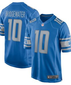 Teddy Bridgewater Detroit Lions Nike Team Game Jersey -  Blue