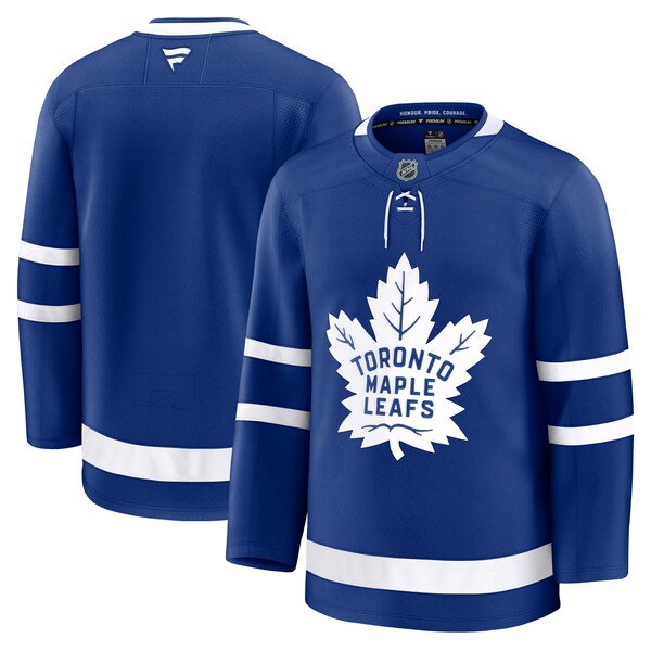 Toronto Maple Leafs Home Premium Jersey - Blue/Black/White - Image 3