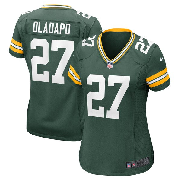 Kitan Oladapo Green Bay Packers Nike Women's Game Jersey - Green