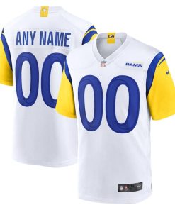 Los Angeles Rams Nike Alternate Custom Jersey - White