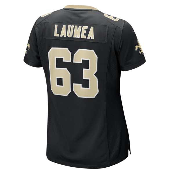 Sataoa Laumea New Orleans Saints Nike Women's Team Game Jersey - Black - Image 3