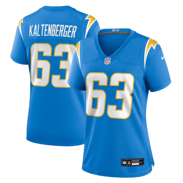 Josh Kaltenberger Los Angeles Chargers Nike Women's Team Game Jersey - Powder Blue