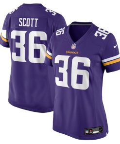 Zavier Scott Minnesota Vikings Nike Women's Team Game Jersey -  Purple