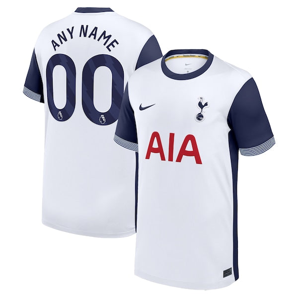 Tottenham Hotspur Nike Youth 2024/25 Home Replica Custom Jersey - White - Image 2