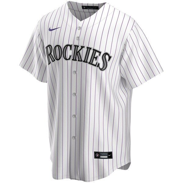 Colorado Rockies Nike Home Pick-A-Player Retired Roster Replica Jersey - White - Image 2