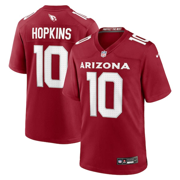 DeAndre Hopkins Arizona Cardinals Nike Game Player Jersey - Cardinal/White - Image 2