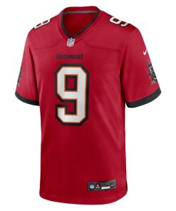 Alternative view of Riley Dixon Tampa Bay Buccaneers Nike Team Game Jersey -  Red