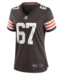 Alternative view of Justin Murray Cleveland Browns Nike Women's Team Game Jersey -  Brown