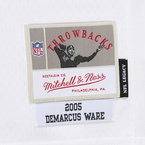 DeMarcus Ware Dallas Cowboys 2005 Legacy Replica Jersey - White/Navy - Image 7