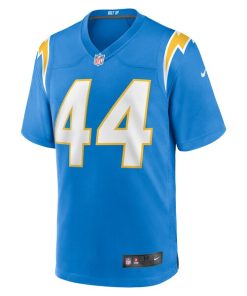 Alternative view of Tanner Muse Los Angeles Chargers Nike Team Game Jersey -  Powder Blue