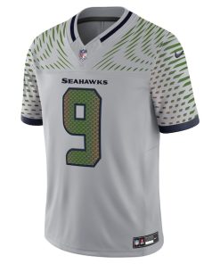 Alternative view of Kenneth Walker III Seattle Seahawks Nike 2025 Rivalries Collection Limited Jersey - Wolf Gray