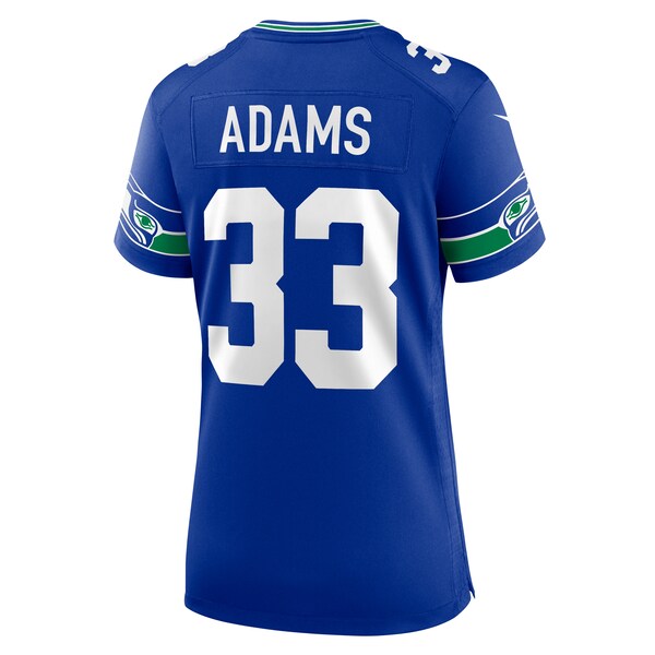 Jamal Adams Seattle Seahawks Nike Women's Throwback Player Game Jersey - Royal - Image 3
