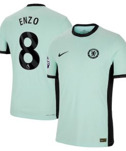 Enzo Fern¨¢ndez Chelsea Nike 2023/24 Third Match Authentic Player Jersey - Mint