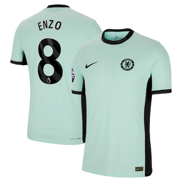 Enzo Fern¨¢ndez Chelsea Nike 2023/24 Third Match Authentic Player Jersey - Mint
