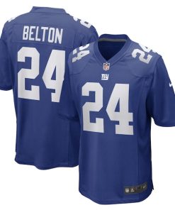 Dane Belton New York Giants Nike Game Player Jersey - Royal