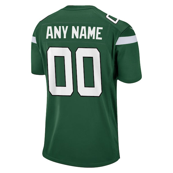 New York Jets Nike Game Custom Jersey - Gotham Green - Image 3