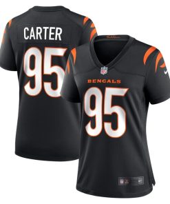 Zach Carter Cincinnati Bengals Nike Women's Game Player Jersey - Black
