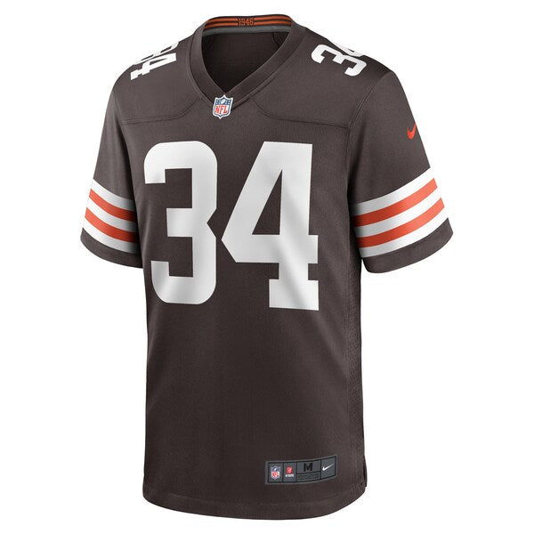 Jerome Ford Cleveland Browns Nike Game Player Jersey - Brown - Image 2