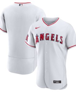 Los Angeles Angels Nike Home Authentic Team Jersey - White
