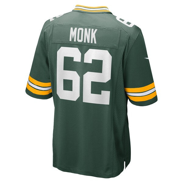 Jacob Monk Green Bay Packers Nike Game Jersey - Green - Image 4