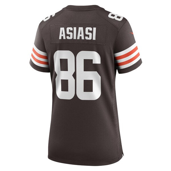 Devin Asiasi Cleveland Browns Nike Women's Game Jersey - Brown - Image 3