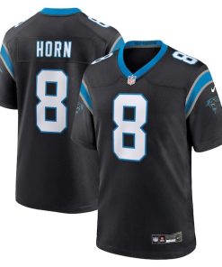 Jaycee Horn Carolina Panthers Nike Game Jersey - Black