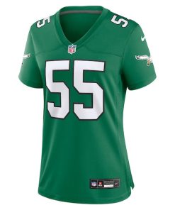 Alternative view of Brandon Graham Philadelphia Eagles Nike Women's Alternate Game Jersey - Kelly Green