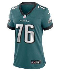 Alternative view of Kenyon Green Philadelphia Eagles Nike Women's Team Game Jersey - Midnight Green