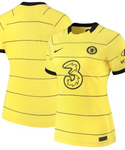 Chelsea Nike Women's 2021/22 Away Breathe Stadium Jersey - Yellow