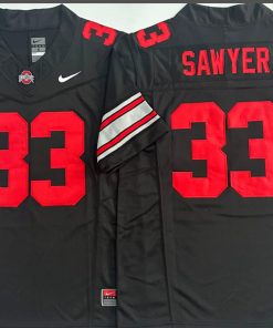 Jack Sawyer NCAA Ohio State Jack Sawyer Nike Vapor Limited Jersey