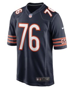 Alternative view of Steve McMichael Chicago Bears Nike  Retired Player Game Jersey -  Navy