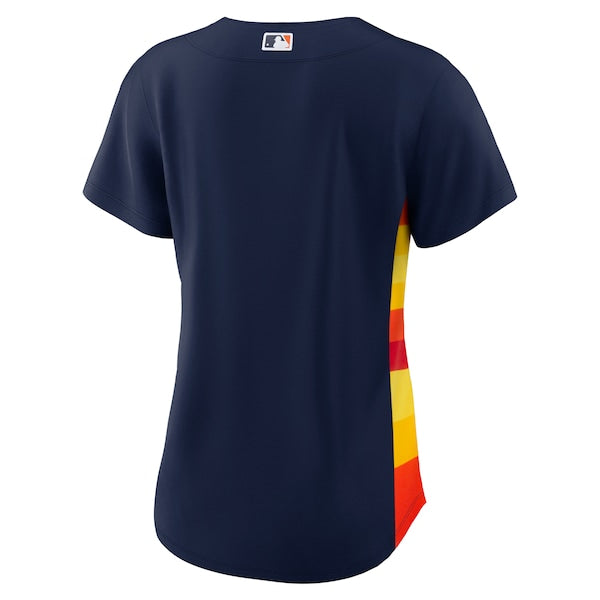 Houston Astros Nike Women's Alternate Replica Team Jersey - Navy - Image 3