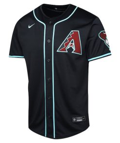 Alternative view of Corbin Carroll Arizona Diamondbacks Nike Youth Alternate Limited Player Jersey - Black