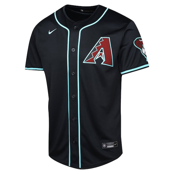 Corbin Carroll Arizona Diamondbacks Nike Youth Alternate Limited Player Jersey - Black - Image 2