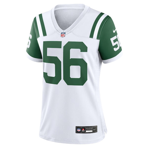 Quincy Williams New York Jets Nike Women's Classic Alternate Player Game Jersey - White - Image 2