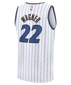 Alternative view of Franz Wagner Orlando Magic  Fast Break Replica Player Jersey - Association Edition - White