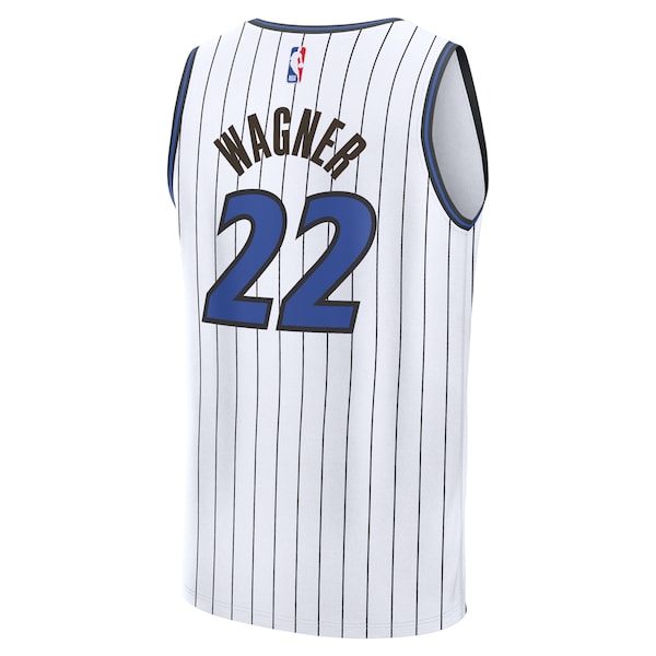 Franz Wagner Orlando Magic Fast Break Replica Player Jersey - Association Edition - White - Image 2