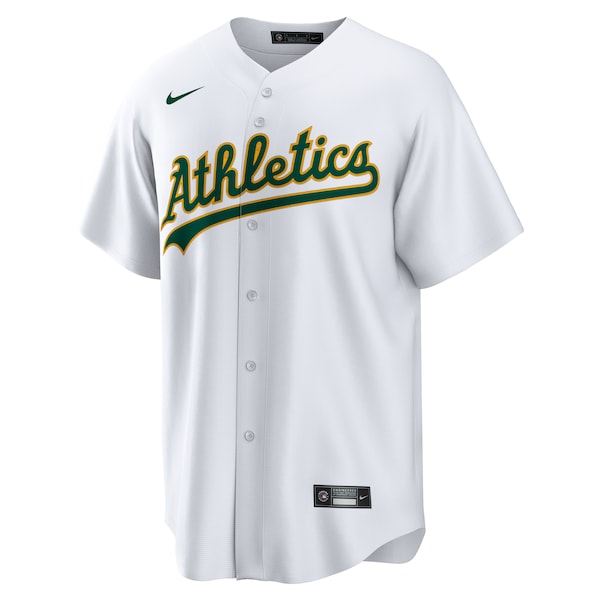 Nick Kurtz Athletics Nike Home Replica Jersey - White - Image 2