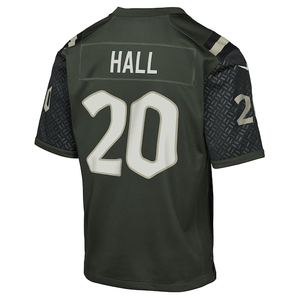 Breece Hall New York Jets Nike Youth 2025 Rivalries Collection Game Jersey - Gotham Green - Image 3