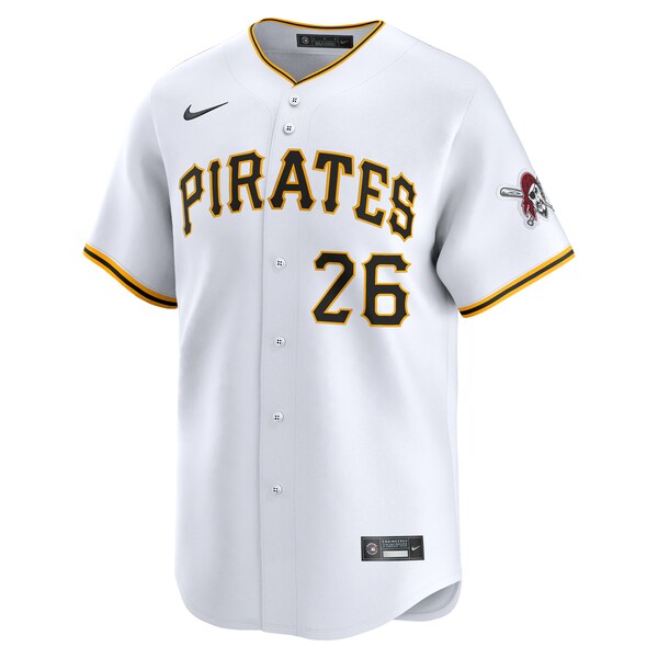Bailey Falter Pittsburgh Pirates Nike Home Limited Player Jersey?ยจC White - Image 2