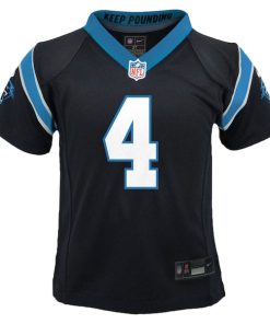 Alternative view of Tetairoa McMillan Carolina Panthers Nike Toddler Game Jersey - Black