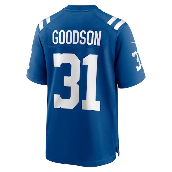 Tyler Goodson Indianapolis Colts Nike Game Jersey - Royal - Image 3