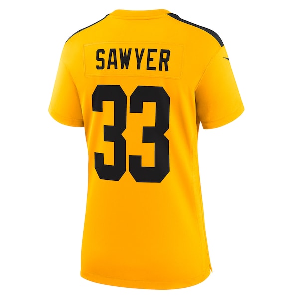 Jack Sawyer Pittsburgh Steelers Nike Women's Alternate Game Jersey - Gold/Black - Image 4