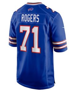 Alternative view of Casey Rogers Buffalo Bills Nike Team Game Jersey -  Royal