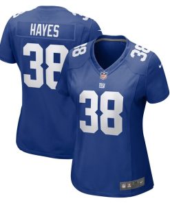 Kaleb Hayes New York Giants Nike Women's  Game Jersey -  Royal