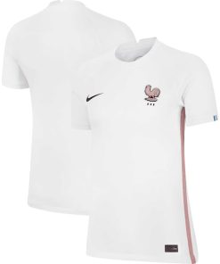 France Women's National Team Nike Women's 2022/23 Away Replica Blank Jersey - White