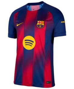Alternative view of Robert Lewandowski Barcelona Nike 2025/26 Home Replica Jersey - Navy