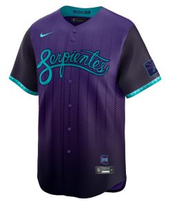 Alternative view of Arizona Diamondbacks Nike 2025 City Connect Limited Jersey - Purple