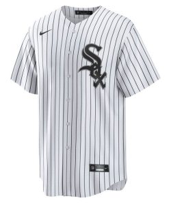 Alternative view of Chicago White Sox Nike Big & Tall Home Replica Team Jersey - White