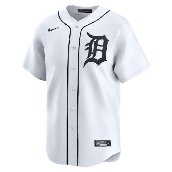 Austin Meadows Detroit Tigers Nike Home Limited Player Jersey - White - Image 2